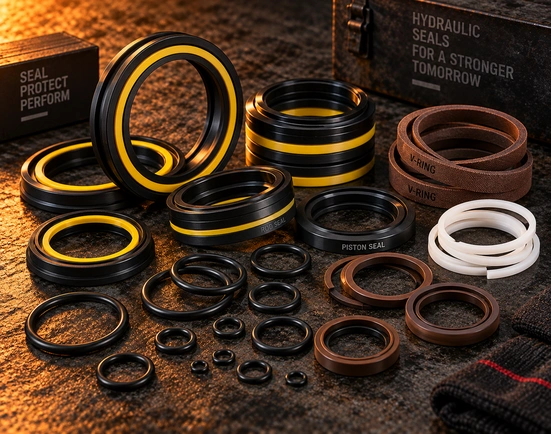 Wide range of hydraulic seals supplied by Opani Fluid Zambia